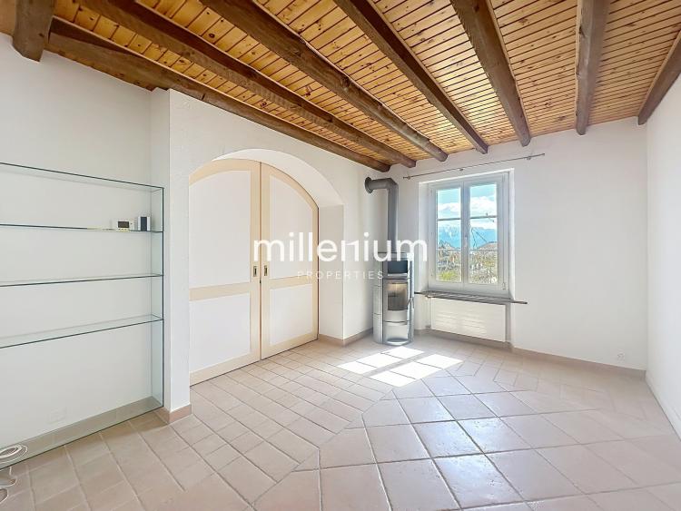 Bel appartement avec jardin et vue lac à Lausanne
