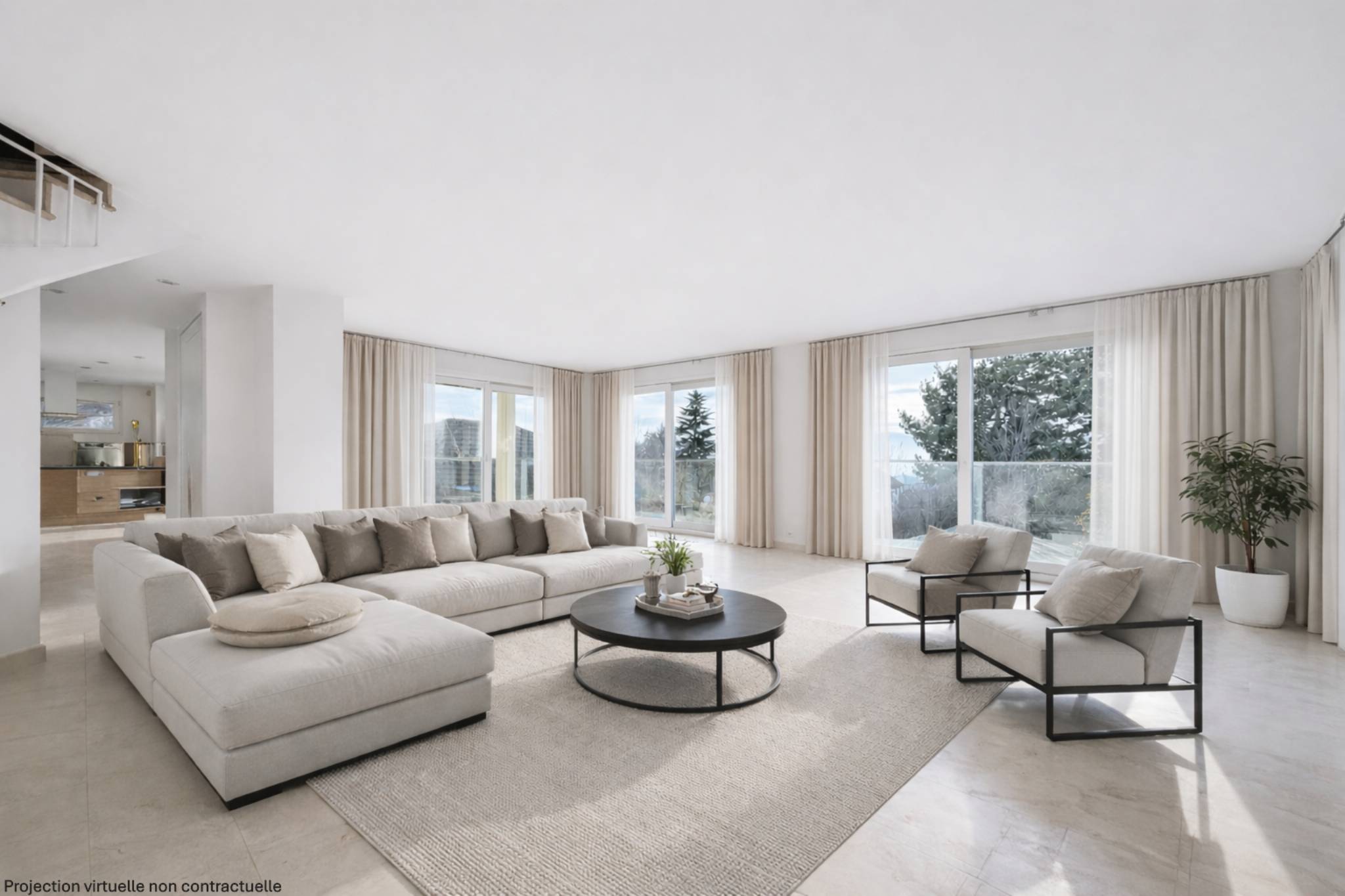 Duplex lumineux avec jardin attenant à l'ISL