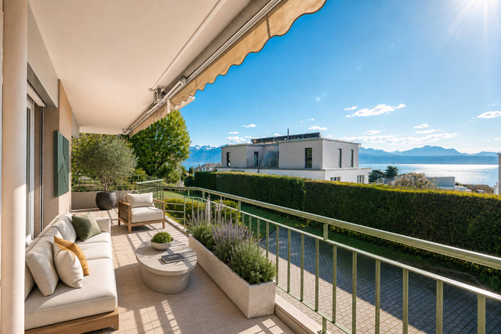 Appartement familial de 5.5 pièces avec vue sur le lac