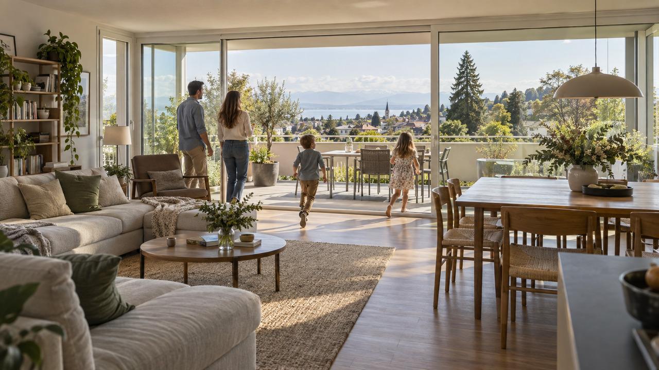 Acheter un appartement familial à Lausanne : où chercher ?