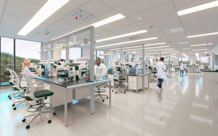 1,000 m² OF PRIME LIFE SCIENCE SPACE