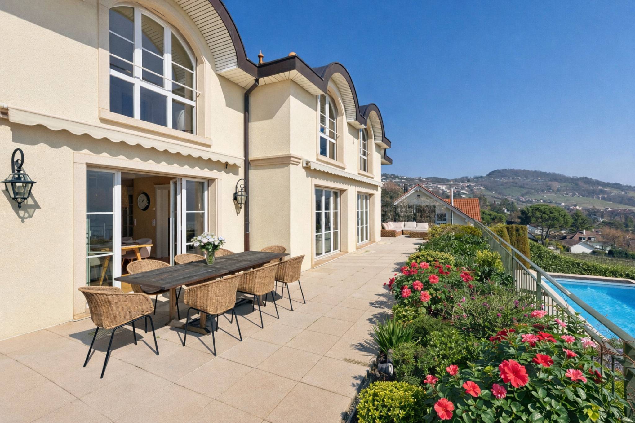Exclusivité à Lutry – Villa de maître de 420 m2 avec vue lac panoramique
