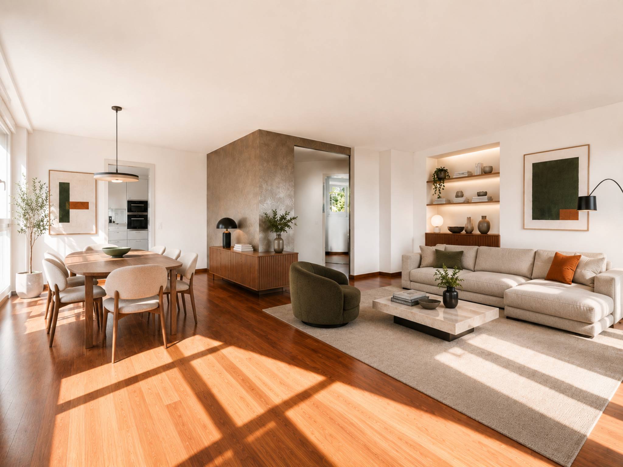 Appartement familial de 5.5 pièces avec vue sur le lac