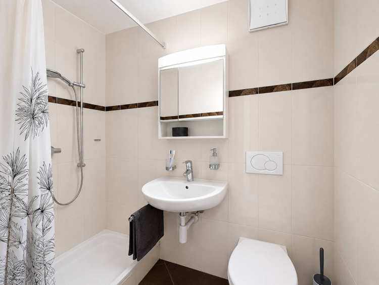 Appartement de 3,5 pièces en rez-de-jardin, vendu loué
