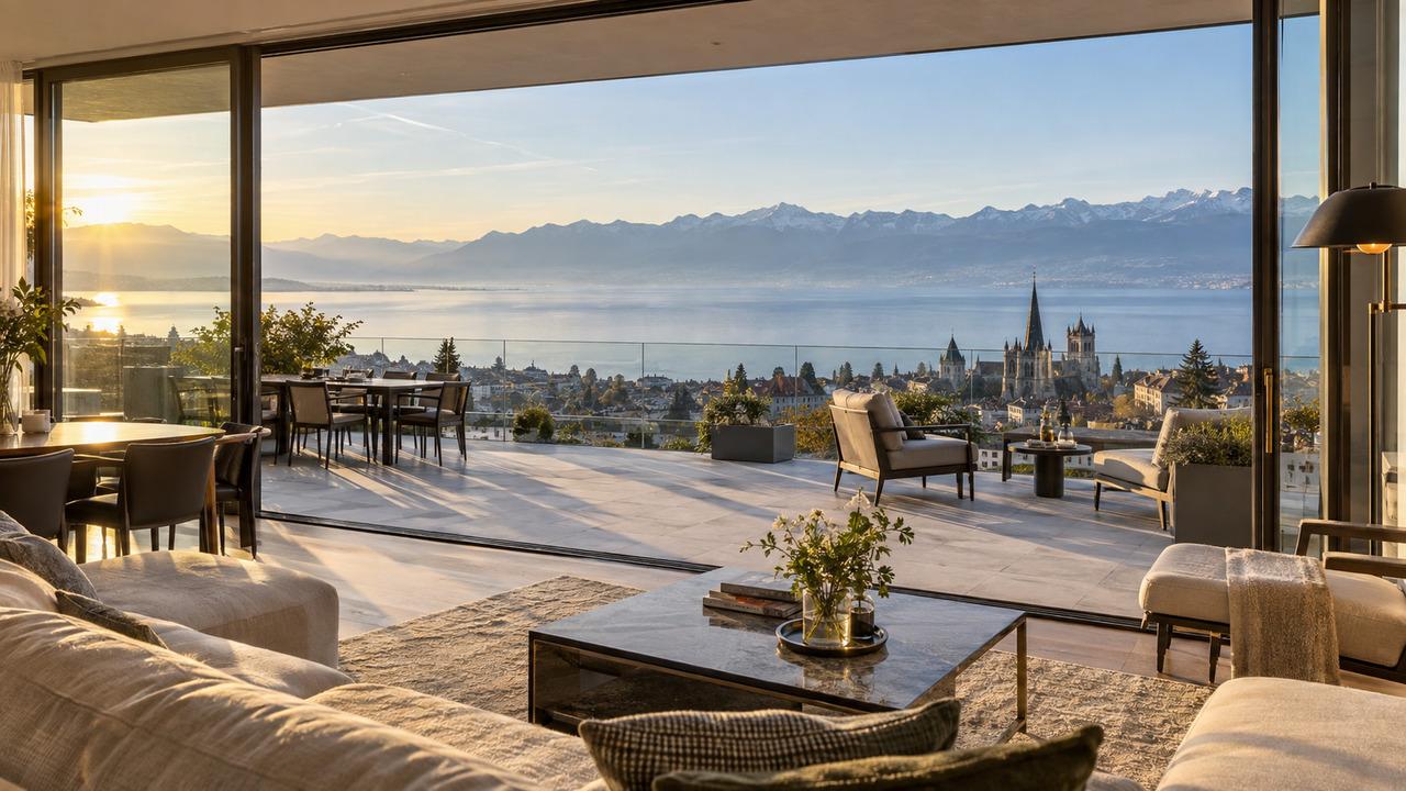Appartement avec vue sur le lac à Lausanne : guide d’achat