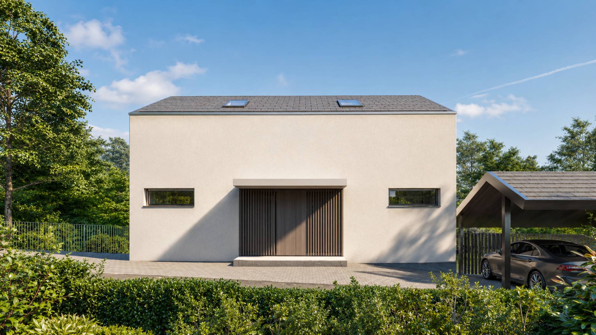 NEUF : Villa contemporaine dans un écrin de verdure