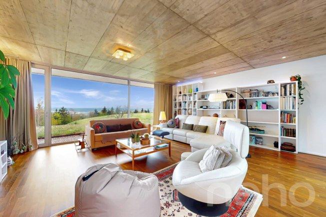 Grand appartement de 6,5 pces avec vue imprenable sur le lac à Aran