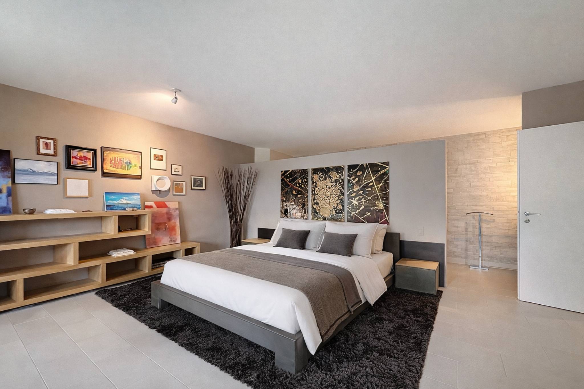 Duplex contemporain avec jardin privatif et vue sur les Alpes à Pully Sud