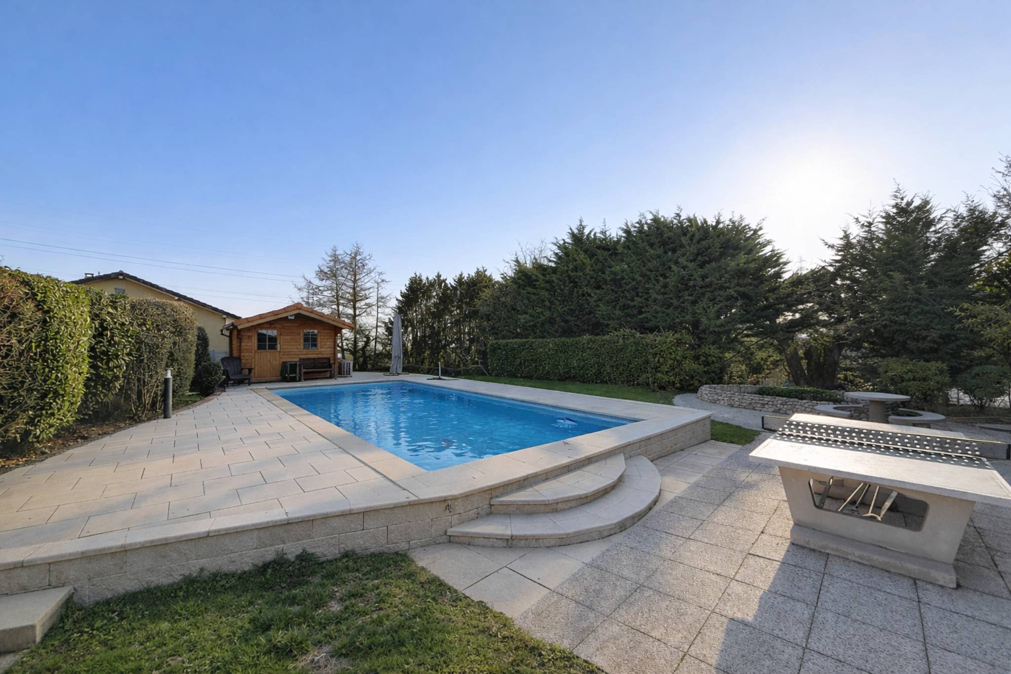 Villa avec piscine chauffée et vue dégagée à Villars-Sainte-Croix