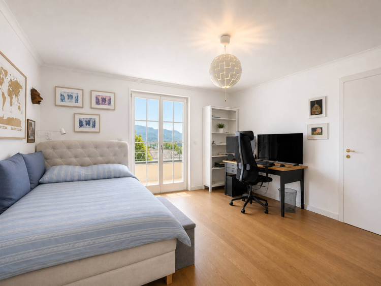 Villa individuelle de 9.5 pièces avec vue sur le Léman et les Alpes