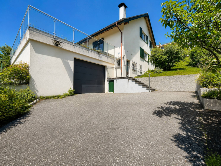 Villa individuelle de 6,5 pièces avec panorama sur le Léman et les Alpes