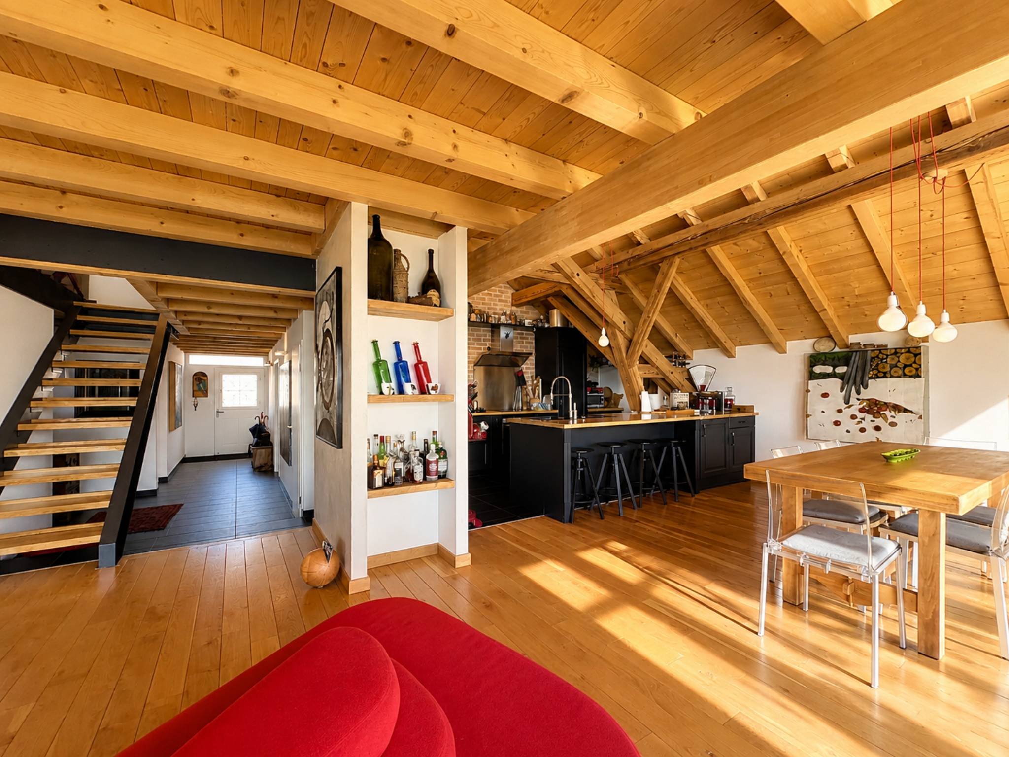 appartement en attique de 210 m2