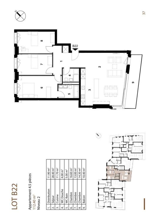 Appartement de 4.5 pièces