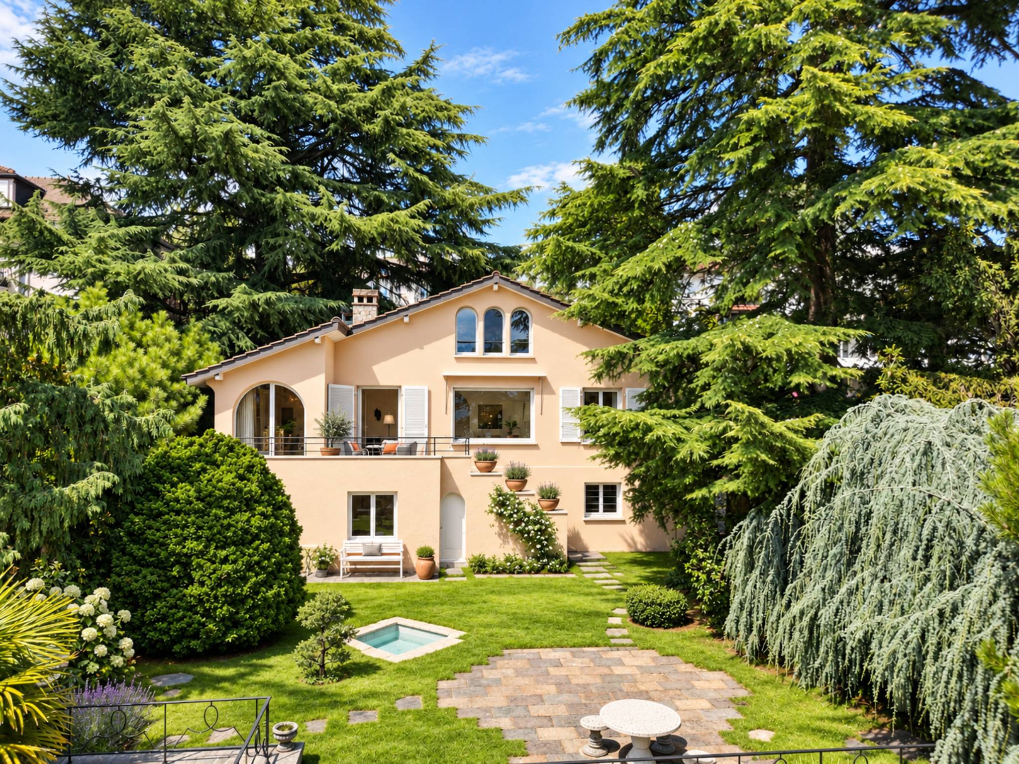 Villa de style Toscan au cœur de Pully