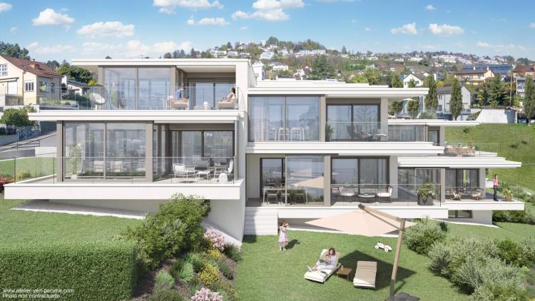 Magnifique duplex de 4.5 pièces avec jardin d'hiver, salle de jeux/fitness et jardin