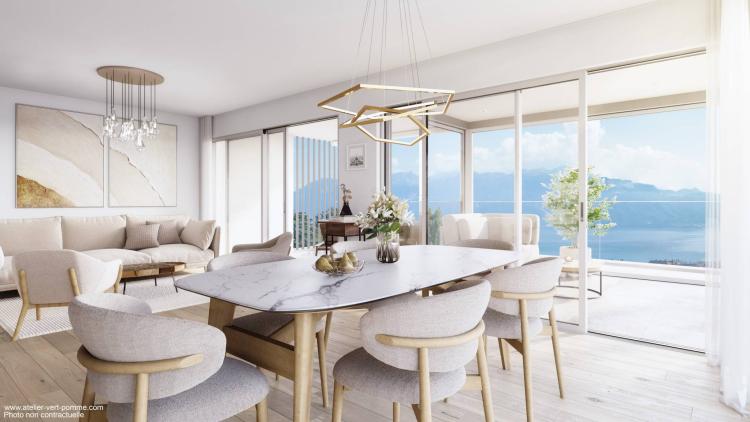 Magnifique duplex de 4.5 pièces avec jardin d'hiver, salle de jeux/fitness et jardin