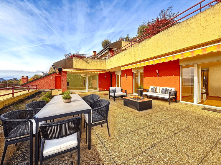 Appartement Lumineux avec Terrasse, Jardin et Vue