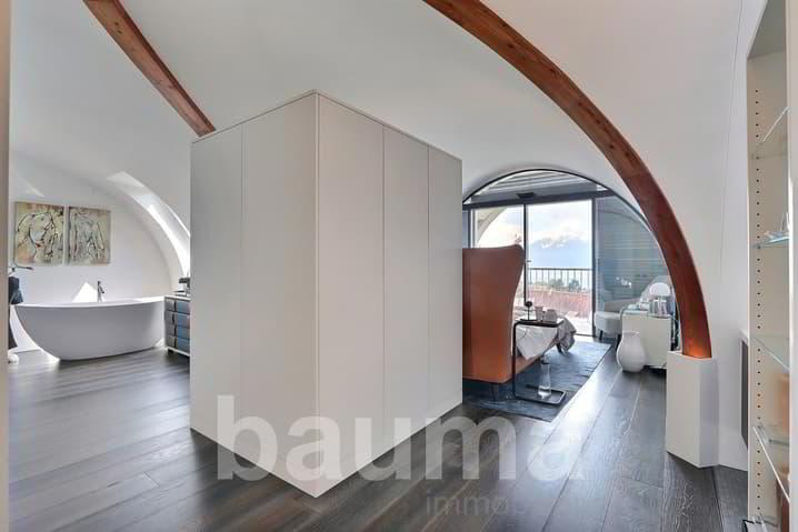 Appartement en combles avec 4 chambres à coucher et vue panoramique
