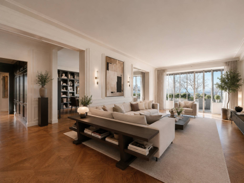 Au cœur de Ouchy, appartement de standing de 7 pièces avec vue sur le lac