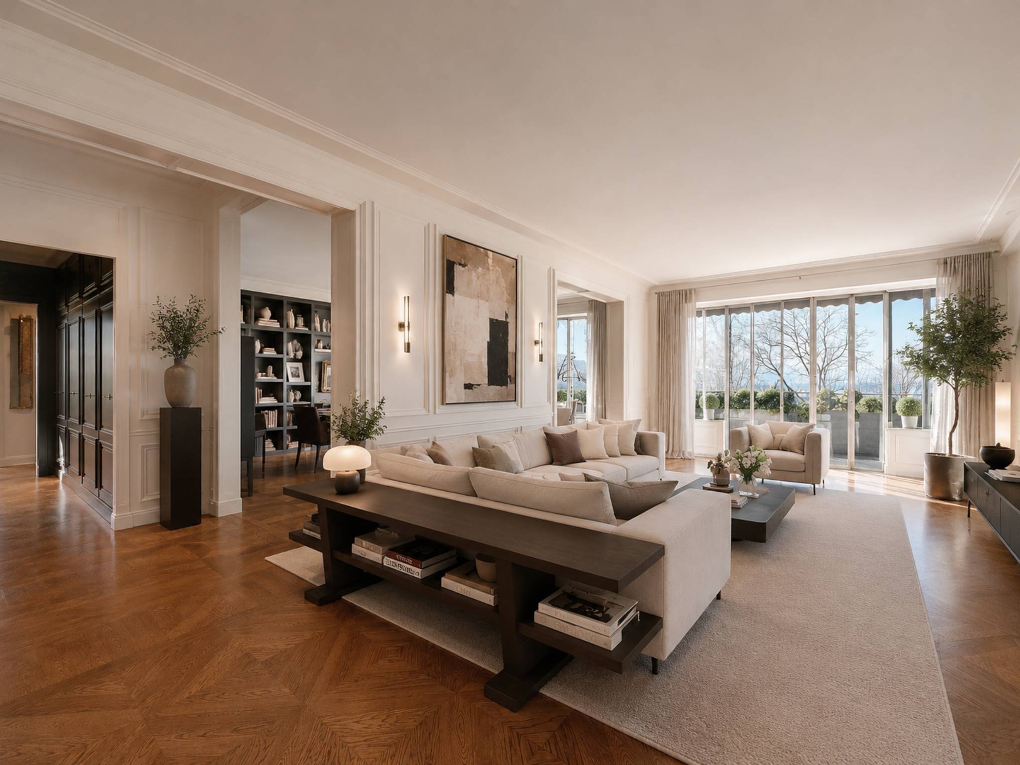 Au cœur de Ouchy, appartement de standing de 7 pièces avec vue sur le lac