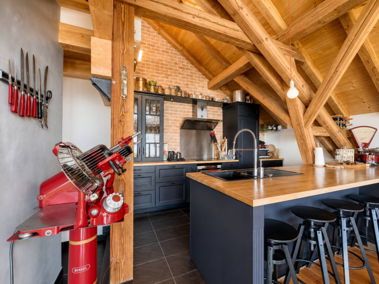 appartement en attique de 210 m2