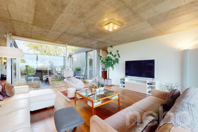 Grand appartement de 6,5 pces avec vue imprenable sur le lac à Aran