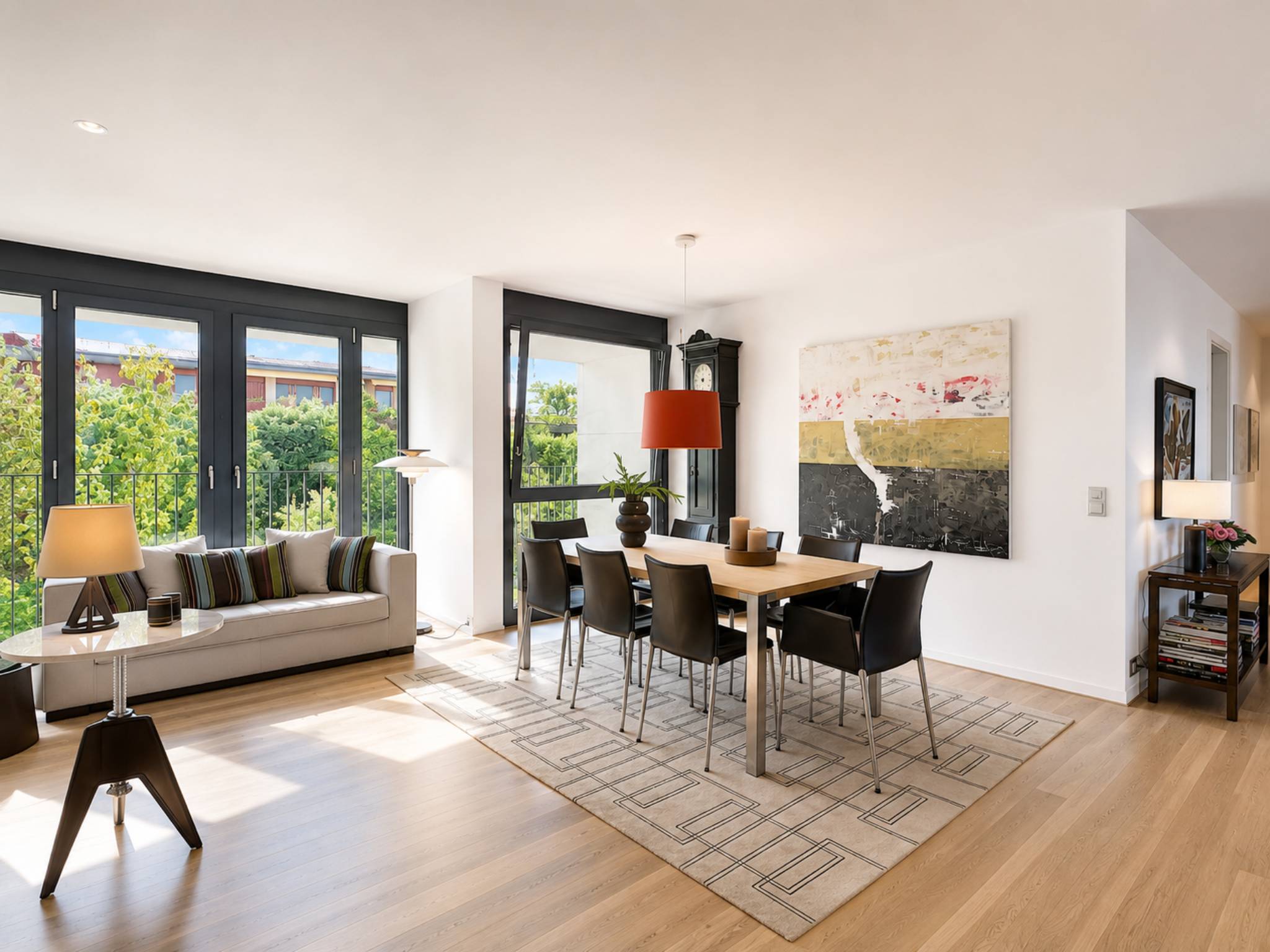 Spacieux appartement contemporain de 5.5 pièces avec vue panoramique