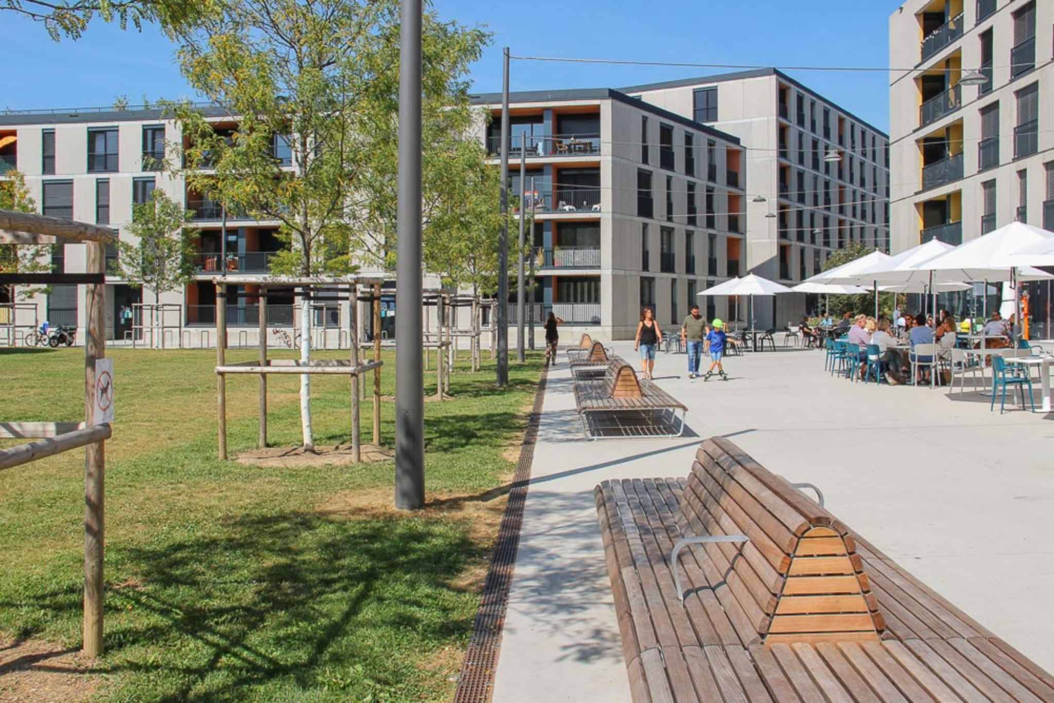 Studio contemporain Minergie au cœur du quartier OASSIS