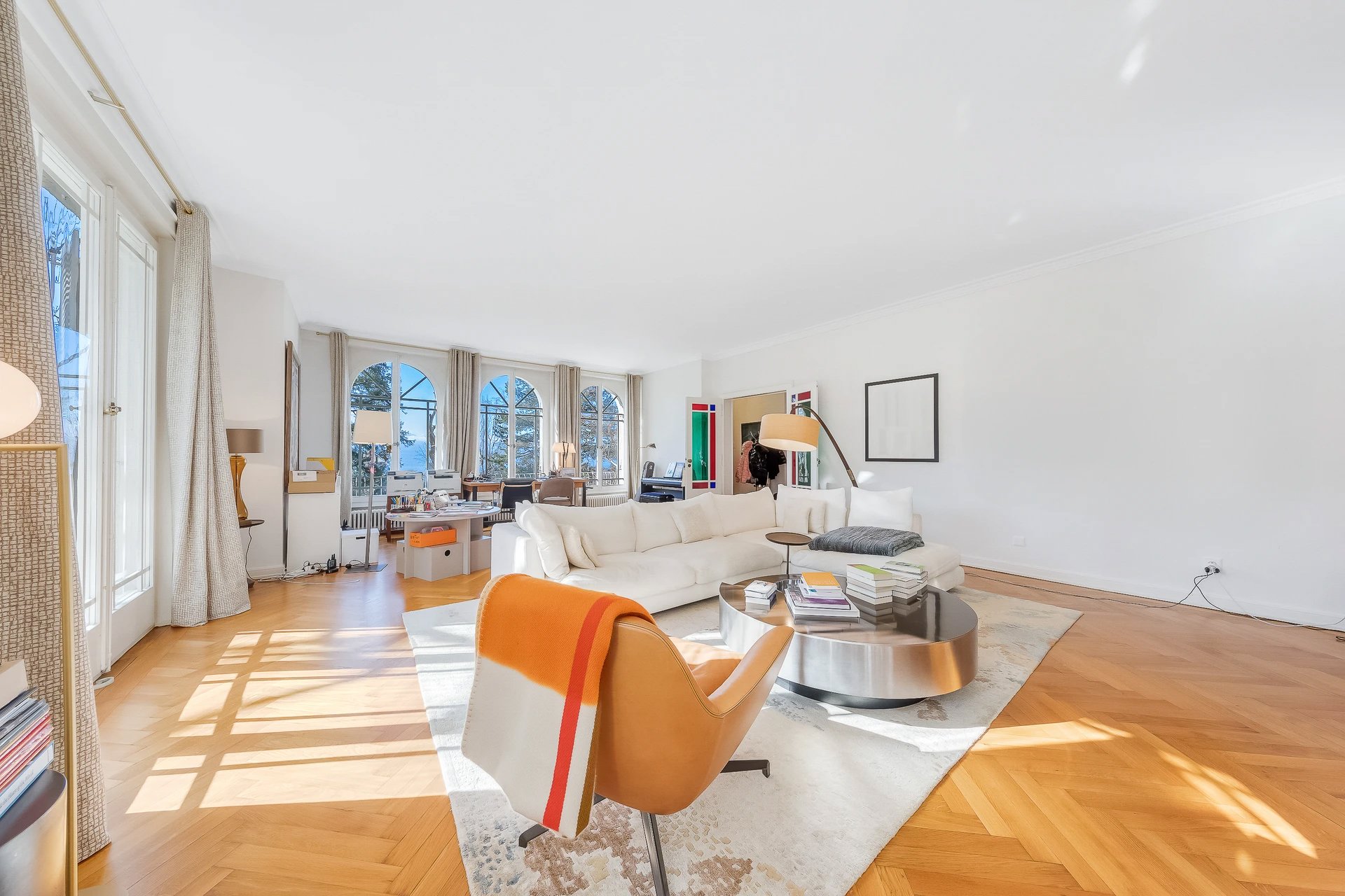 En exclusivité, Magnifique villa individuelle offrant une vue sur le lac Léman et les Alpes