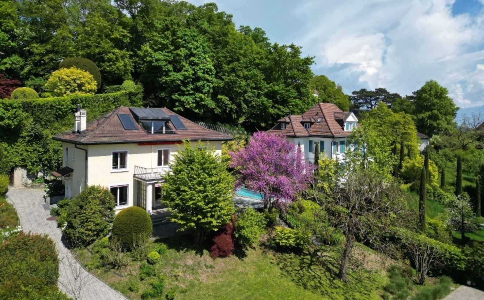 Propriété milieu XXème 
A proximité du parc de 
Mon-Repos