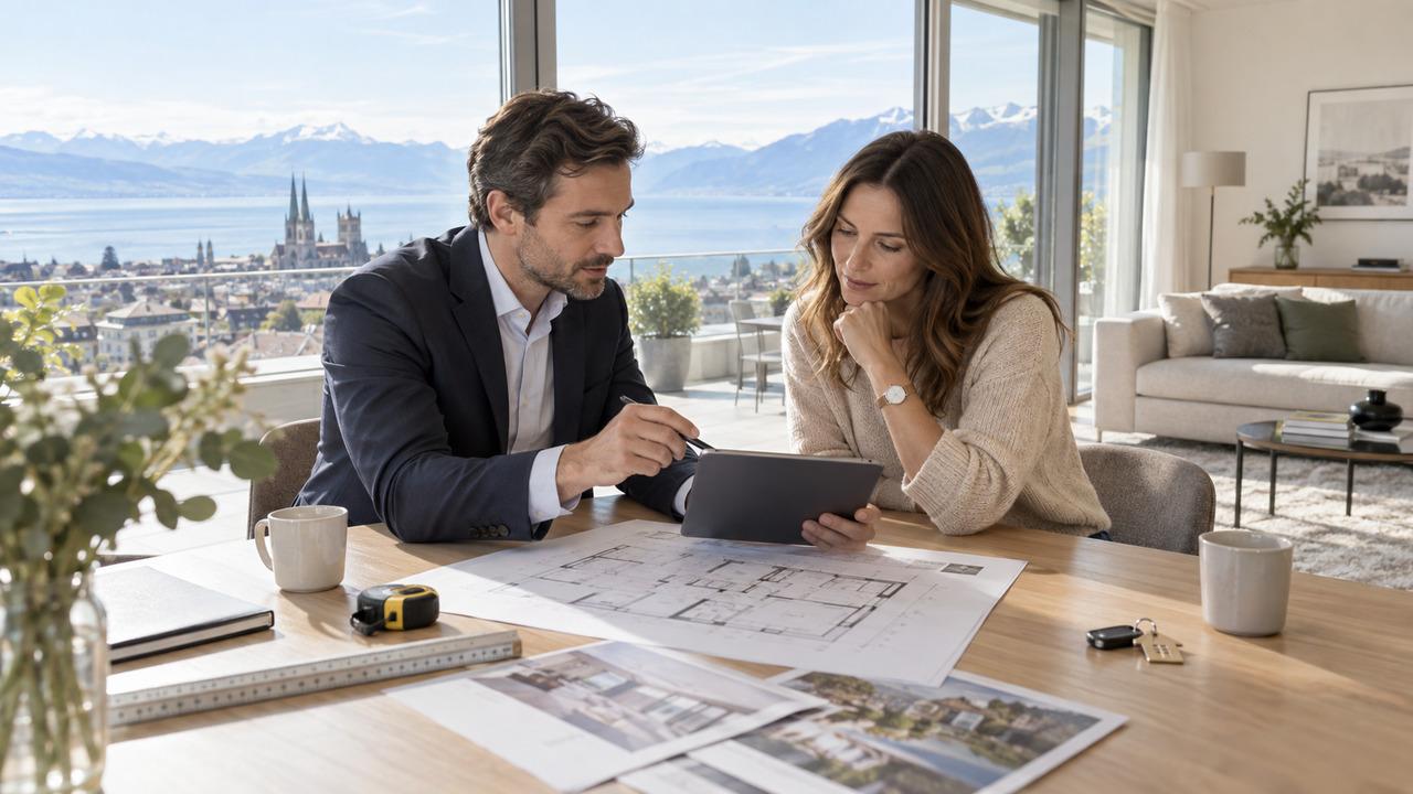Comment fixer le prix de vente d’un appartement à Lausanne ?