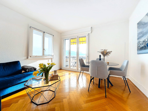 Appartement de 3,5 pièces avec vue panoramique au cœur de Lausanne